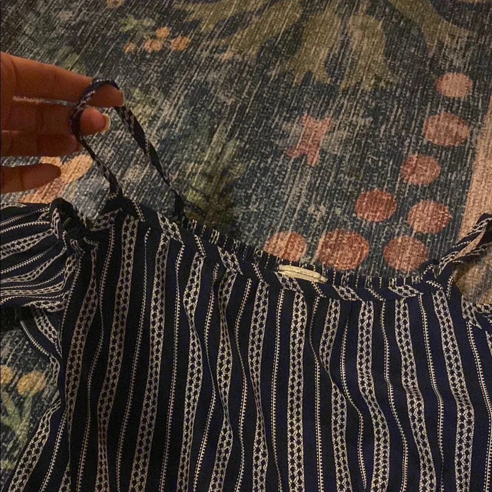 Striped Kids Dress - Picture 2 of 5